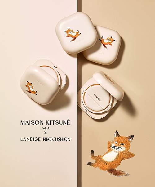 Maison Kitsuné выпустил бьюти-коллаборацию с брендом Laneige
