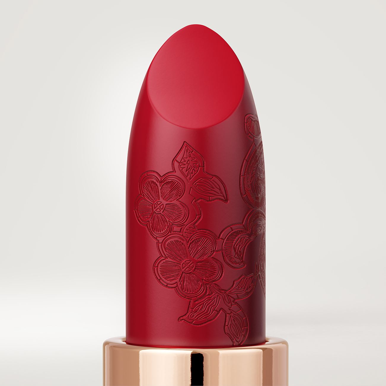La Perla Matte Silk Lipstick 106 Venetian Red - Swatches