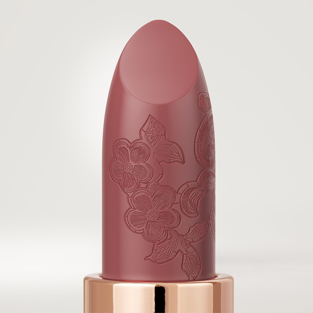 La Perla Matte Silk Lipstick  101 Nude Red - Swatches