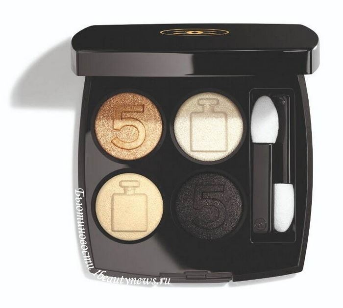Chanel №5 Les 4 Ombres Multi-Effect Quadra Eyeshadow Palette Christmas Holiday 2021