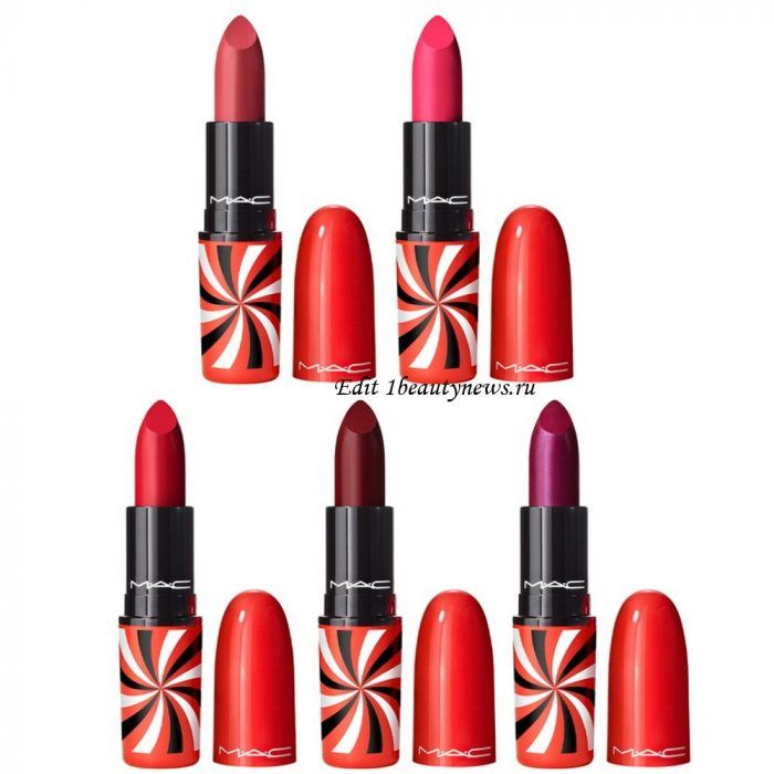 MAC Lipstick Christmas Holiday 2021