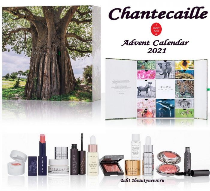 Рождественский адвент-календарь Chantecaille Advent Calendar 2021: полный состав