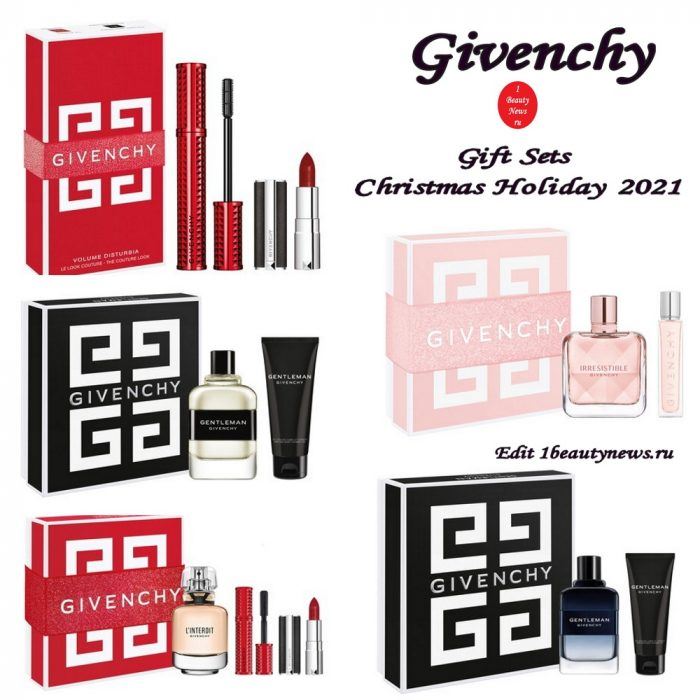 Рождественские подарочные наборы Givenchy Gift Sets Christmas Holiday 2021