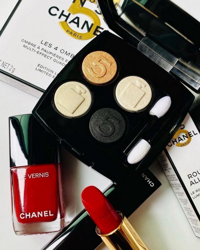 Chanel №5 Makeup Collection Christmas Holiday 2021